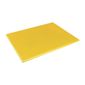 J045 High Density Thick Yellow Chopping Board Large 600x450x25mm