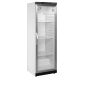 UR400G 374 Ltr Upright Single Glass Door White Display Fridge