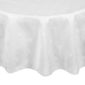 Luxor HB558 Round Tablecloth Ivy Leaf White 1725mm