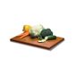 E7865 Polyethylene Chopping Board Brown 610x440x20mm