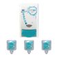SA455 Antibac Soap Dispenser and 3 Unperfumed Antibacterial Foam Hand Soaps 1Ltr