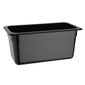 U464 Polycarbonate 1/3 Gastronorm Container 150mm Black