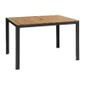 DS153 Acacia Wood and Steel Rectangular Table 1200mm