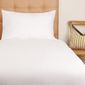 HD223 Organic Cotton Open Duvet Cover White Single