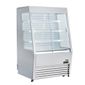 G-Series GP295 918mm Wide Stainless Steel Multideck Display Fridge With Lockable Glass Sliding Doors