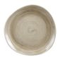 Patina HC800 Antique Organic Round Plates Taupe 286mm