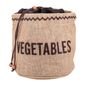 FW880 Natural Elements Hessian Vegetable Preserving Bag 21 x 21 x 20cm