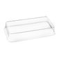 FS381 RPET Lid for Bagasse Sushi Tray FC779 Clear 200x100x20mm (Pack of 50)