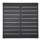 FW599 Pre-drilled Square Table Top Black 700mm