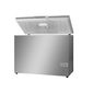 SB300STS 296 Ltr Silver Low-Energy Chest Freezer with Stainless Steel Lid