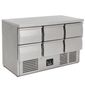 BCC3-6D Medium Duty 368 Ltr 6 Drawer Stainless Steel Refrigerated Prep Counter