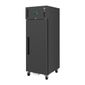 G-Series PG021 Medium Duty 600 Ltr Upright Single Door Black Freezer