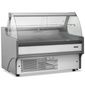 BCG130WHV2 1330mm Wide Curved Glass Serve Over Counter Display Fridge