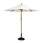 CB516 Round Parasol 3m Diameter Cream