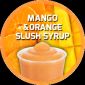200023 Slush Syrup Mango & Orange Flavour 2x5 Ltr