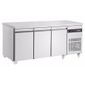 PN999-HC Heavy Duty 429 Ltr 3 Door Stainless Steel Refrigerated Prep Counter