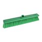 GK874 Hygiene Broom Head Soft Bristle Green 18"