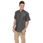 Tribeca BB279-XL S/S Snap Front Coat Black Denim XL