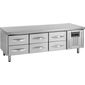 UC5360 6 x 1/1GN Drawers Stainless Steel Refrigerated Chef Base