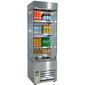 SD60-60HC 600mm Wide Stainless Steel Multideck Display Fridge With Nightblind