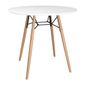 DB218 Arlo Table Round White 798mm