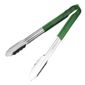 CB155 Colour Coded Green Serving Tongs 300mm