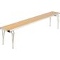 DM604 Contour Stacking Bench Beech Effect 6ft