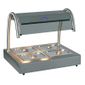 Caribbean CTB2 Countertop Heated Bain Marie Display With Gantry (4 x 1/2 GN)