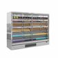 GALAXY+ GP26FGDSS 2580mm Wide Stainless Steel Multideck Display Fridge With Full Glass Doors