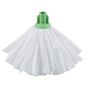 GK871 Standard Big White Socket Mop Head Green