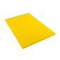 E6396 Polyethylene Chopping Board Yellow 450x300x12mm