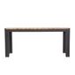 DS154 Square Steel and Acacia Benches 1000mm (Pack of 2)