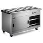 Panther P8B4 1530mm Wide Mobile Hot Cupboard With Bain Marie Top