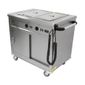 MSB9 990mm Wide Mobile Hot Cupboard With Bain Marie Top
