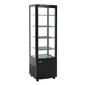 C-Series CX573 235 Ltr Freestanding Energy Efficient Self Serve Refrigerated Black Cake Display Fridge