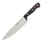 FE196 Gourmet Chefs Knife Black 8"