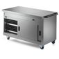 Panther P8P4 1530mm Wide Mobile Hot Cupboard With Plain Top