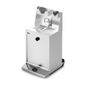 IMClean Junior F63/700 20 Ltr Reduced Height Mobile Hand Wash Station With Splashback, Soap & Paper Towel Holder