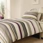 Madison HB711 Stripe Housewife Pillowcase Magenta (Pack of 2)
