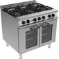 Dominator Plus G3101 OTC/N 6 Burner Natural Gas Fan-assisted Dual Fuel Oven Range