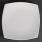 Whiteware U170 Rounded Square Plates 240mm (Pack of 12)