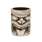 CZ418 Ceramic Toscano Lono Tiki Mug Coffee Brown 450ml