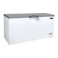Green SPC465SS 469 Ltr White Triple Mode Chest Freezer With Stainless Steel Lid
