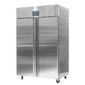 HED238 Medium Duty 1240 Ltr Upright Double Door Stainless Steel Freezer