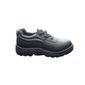 Q2069-4 Black Leather Lace Up S1 Steel Toe Safety Shoes Size 4