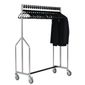 GK911 Heavy Duty Z Garment Rail With 20 Hangers
