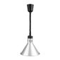 DY464 Conical Retractable Heat Shade Silver Finish