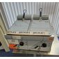 Silverlink 600 DF618 2 x 9 Ltr Electric Countertop Twin Tank Fryer (2 x Baskets) - Graded
