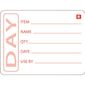 E148 Removable Prepped Food Labels (Pack of 500)
