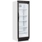 SC381 372 Ltr Upright Single Glass Door White Display Fridge